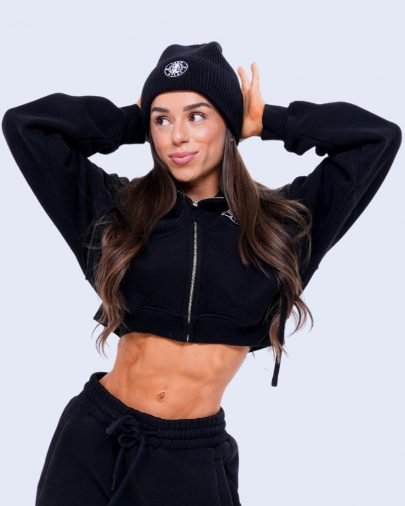 Signature Black Beanie